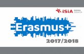 Erasmus - ISIA Roma · 2018-04-04 · Iscrizione regolare II anno dei corsi triennali a.a. 2016/2017 partenza primo e secondo semestre III anno a.a. 2017/2018 DOCUMENTAZIONE DA PRESENTARE