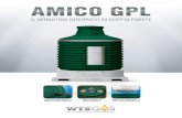 AMICO GPL - WTS GAS · 2017-11-22 · AMICO GPL, grazie alla sua forma verticale, occupa poco spazio sia nel giardino che sui mezzi di trasporto semplificando notevolmente il fattore