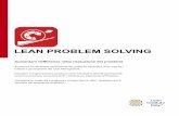 LEAN PROBLEM SOLVING€¦ · LEAN PROBLEM SOLVING A chi si rivolge Manager, responsabili di funzione o reparto, specialisti, project leader di organizzazioni industriali e commerciali.