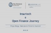 Insurtech e Open Finance Journey - Vittoria hub · 2020-01-22 · Filippo Renga, Osservatorio Fintech & Insurtech. 28.11.19. Vittoria HUB 28 novembre 2019 2 La Metodologia 1.210 .