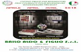 BAILO ALDO & FIGLIO S.r.l. · PDF file 2018-04-09 · APRILE 2018 1 . LISTINO PREZZI PER RIVENDITORI . PRIX COURANTS POUR REVENDEURS . WHOLESALERS PRICELIST . Via Torino 4, 15060 asaluzzo
