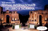 19-25 Settembre 2015 FESTIVAL INTERNAZIONALE DEL LIBRO A ... · Con oltre 50.000 presenze e 300 incontri di altissimo livello, il festival si configura come evento culturale di punta
