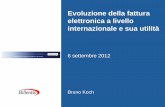 Evoluzione della fattura elettronica a livello ... B2B/B2G/G2B . B2C . Pagina 6 . Finora in Svizzera