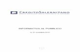 INFORMATIVA AL PUBBLICO - ViViBanca · 2018-02-06 · Il sistema di misurazione adottato al momento corrisponde all’approccio Standard previsto dalla Circolare della Banca d’Italia