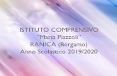 ISTITUTO COMPRENSIVO “Maria Piazzoli” RANICA Anno ......•competenza digitale •competenze sociali e civiche •spirito di iniziativa e imprenditorialità •consapevolezza ed