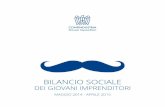 BILANCIO SOCIALE · 2018-01-29 · dell’impresa, del suo territorio e, quindi, del Paese. Il bilancio sociale del Movimento è, insomma, quello che dà un senso a tutte queste storie.