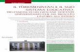Il TürkmenIsTan e Il suo sIsTema educaTIvo.€¦ · 19 Fig. 2. Il Turkmenistan. Fonte: