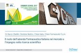 Il ruolo dell’azienda Farmaceutica Italiana nel mercato e l’impegno … · 2017-09-27 · Il ruolo dell’azienda Farmaceutica Italiana nel mercato e l’impegno nella ricerca