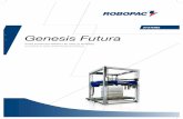 Genesis Futura - Banding Machines - Robopac Sistemi · 2017-11-30 · Genesis Futura 40. CARRELLO BSCSP • Un motore a bordo con batterie per prestirare sin da inizio avvolgimento