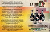 BIRRA ARTIGIANALE ITALIANA · 2020-05-14 · Birra ambrata puro malto prodotta con malto d’orzo al 100%, dal gusto intenso, secca, leggermente amara e con un retrogusto caramello,