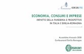 IMPATTO DELLA PANDEMIA E PROSPETTIVE IN ITALIA E EMILIA … · 2020-07-29 · Indicatore delle aspettative di recessione rame/oro ... Clima di fiducia imprese e consumatori Fonte: