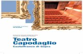Comune di Castelfranco Piandiscò Teatro Capodaglio · come primo Circuito Multidisciplinare in Italia di prosa, danza, musica e circo contemporaneo. Carta dello spettatore FTS Richiedi