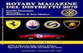 ROTARY MAGAZINE - Rotary Internationalarchivio.rotary2071.org/notiziario/R.M.2070_n6.pdf · ROTARY MAGAZINE DEL DISTRETTO 2070 Emilia Romagna - Toscana - Repubblica di San Marino