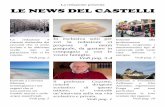 La redazione presenta LE NEWS DEL CASTELLI · 2019-04-13 · 6. Il carnevale italiano e europeo (Prof. Claudia Tomasi) 7. Dipendenze e gioco d’azzardo (Beatrice Carnelli) 8. Piatti