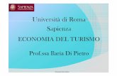 Università di Roma Sapienza · 2019-10-09 · IL BUSINESS PLAN Un business plan viene realizzato prima dell’apertura dell’azienda al fine di valutare l’idea progettuale e la