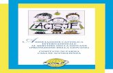 Casa della Giovane ACISJF Parma - SSOCIAZIONE CATTOLICA … · 2019-07-02 · L’Associazione Cattolica Internazionale al Servizio della Giovane (Protezione della Giovane) esprime