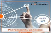 PROFESSIONAL COACHING PROGRAM · PDF file Coaching definito dalla Norma UNI 11601:2015 attraverso le “11 ompetenze del oahing” se ondo la International Coach Federation (ICF) e