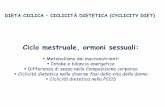 Ciclo mestruale, ormoni sessualicalabria.ordinebiologi.it/wp-content/uploads/2020/06/6-AVOLIO_Cyclicity-Diet.pdfCiclo mestruale, ormoni sessuali: ... alle diverse fasi del ciclo mestruale.