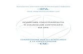 Associazione Internazionale di Psicoterapia Integrativa IIPA- · 1.1 Training in Psicoterapia Integrativa (IP): Il training intende fornire ai ll professionisti un training che riflette