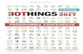 Aggiornamento al 10 maggio 2017 - IoThingsMilan · 14:20 Overview Session Il mondo IoT comprende una vasta gamma di oggetti connessi e di servizi evoluti tra loro molto diversi: smart