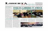 EDERAZIONE I V L - F 2012 ITALIA LIBERA E UNITAcordi e di proposte per un'efficace attività futura e per quelle iniziative che le Associazioni dei Volontari della Libertà si impegnano