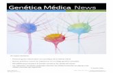 Genética Médica News - Genotipia€¦ · En este número: Genética Médica News • Identiﬁcados los primeros genes relacionados con el prolapso de la válvula mitral 5 • MOCOS: