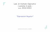 Lab. di Sistemi Operativi - Lezione in aula - a.a. 2012/2013wpage.unina.it/alberto.finzi/didattica/LSO/materiale/Ese... · 2016-09-07 · Lab. di Sistemi Operativi - Lezione in aula