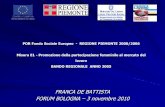 POR Fondo Sociale Europeo - REGIONE PIEMONTE 2000/2006 ... · POR Fondo Sociale Europeo - REGIONE PIEMONTE 2000/2006 Misura E1 - Promozione della partecipazione femminile al mercato