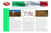 Il Piccolo Giornale · 2019-05-02 · Paul Marino Il Piccolo Giornale April, 2019 Founded 1994 by Elisa Agen celebrated arnevale at Luigi’s Res-taurant on Tuesday, March 5th. -out