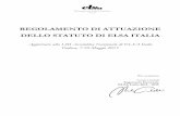 Regolamento di Attuazione LIII AN Padova - ELSA Italia · 2016-07-28 · Regolamento di Attuazione di ELSA Italia LIII AN Padova, 7-10 Maggio 2015 5 a) elenco dei promotori completo