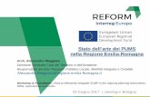 Stato dell’arte dei PUMS nella Regione Emilia-Romagna · 29 Giugno 2017 meeting in Bologna . Workshop & Roundtable: ... Nel 2016 grazie ai fondi POR-FESR (2007-2013) la RER ha incentivato