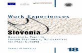 report finale Slovenia - ER.GO Slovenia Il mercato del lavoro in Slovenia Access 2 1. Il mercato del