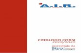 CATALOGO CORSI 2019/2020 - Corsi di formazione a Bologna · • Organi di vigilanza, controllo e assistenza. Formazione Specifica 12 ore • Rischi infortuni. • Segnaletica. •