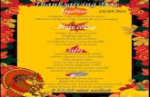 Napolike | Eventi, arte, cultura e viabilità a Napoli e ... · 23/24 (Pumpkin Soup (vellutata di zucca) Chestnut-chickpeas Sou (zuppa ceci e castagne) Ma 'n cdrse 'Turkey (tacchino