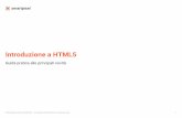 Introduzione a HTML5 - Enrico Dell'Oste a HTML5.pdf · 2018-09-28 · Introduzione a HTML5 ... Formazione informatica e consulenza web 1. Guardare al futuro del web HTML5 è il nuovo