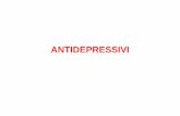 ANTIDEPRESSIVI - Home - people.unica.it€¦ · 1951-52 Iproniazide (Zeller et al.) inibitori MAO 1955-57 Antidepressivi (Crane et al.) 1958 Imipramina (dibenzazepina) (Kuhn et al.)