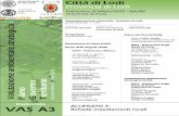 VAS del Documento di Piano di Lodi - Rapporto Ambientale - A3 Schede insediamenti... · 2018-12-28 · VAS del Documento di Piano di Lodi - Rapporto Ambientale – Allegato 1 Comune