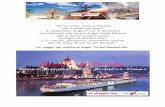 “Ferma il tuo corso a Vienna, · Un viaggio per scoprire la magia “Sul bel Danubio blu” PROGRAMMA Viaggio a bordo della motonave Carmen (4 stelle) 1° GIORNO > Italia/Vienna