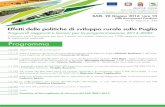 Effetti delle politiche di sviluppo rurale sulla Puglia...12.00 Gli impatti del PSR 2007-2013 sul contesto regionale e la transizione verso il PSR 2014-2020, a cura dell’Autorità