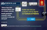 Sistema Open Data: esperienze italiane verso Partire dai ...forges.forumpa.it/assets/Speeches/23505/06_co_33_marchese.pdf · 2017 le linee guida sono aggiornate attraverso una partecipazione