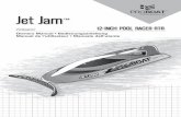 Jet Jam - Horizon Hobby · 42 m IT Carica della batteria AVVISO: caricare solo batterie che siano fredde al tatto e che non siano danneggiate. Controllare la batteria per verificare