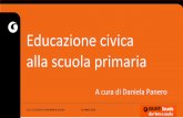 Educazione civica alla scuola primaria · l'Associazione Gruppo Abele di Torino (dal 2000 al 2015), per occuparsi discuola in situazioni di marginalità e disagio e poi diformazione.