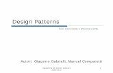 Design Patterns 2009 - unipi.ita009435/issw/esercitazioni/1213/design_ptns/De… · Design Patterns Testo fondamentale: E. Gamma, R. Helm, R. Johnson, J. Vlissides (gang of 4), Design