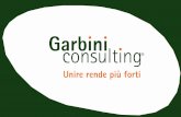Risparmio Virtuosorisparmiovirtuoso.com/wp-content/uploads/2017/04/... · Garbini consulting Unire rende più forti Garblm consulting . accrescerà la forza contrattuale del gruppo
