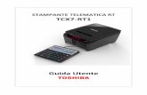 STAMPANTE TELEMATICA RT TCX7-RT1 - LoginWDC01tgcs04.toshibacommerce.com/cs/groups/internet/documents/...GUIDA UTENTE TCX7-RT1 Toshiba Global Commerce Solutions (Italy) Srl Rev. 7.0