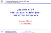 Lezione n - Dipartimento di Informaticaricci/17-04-13-Distributed-Storage.pdf · Lezione n.14 P2P IN DATACENTERS: AMAZON DYNAMO Laura Ricci 17/4/2013 Università degli Studi di Pisa