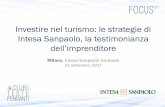 Investire nel turismo: le strategie di Intesa Sanpaolo, la …ilclubdelletestepensanti.it/wp/wp-content/uploads/2017/... · 2017-09-29 · Luca Adami, Reisenplatz SA Luca Battifora,