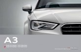 A3 - Audimicrosites.audi.it/cataloghi/vettura/Vettura_A3-S3-Sedan-A3-S3... · Audi A3 Cabriolet La nuova Audi A3 Cabriolet. I dati di consumo di carburante, emissioni di CO₂ e classe