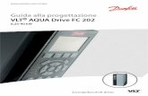 Guida alla progettazione VLT AQUA Drive FC 202 0,25-90 kWfiles.danfoss.com/download/Drives/MG20N606.pdf · 2020-08-03 · 3.4.7 Isolamento del filo di controllo 61 3.4.8 Protezione