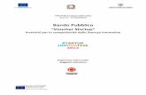 START UP INN OVA TIVE - Sardegna Ricerche · Bando Pubblico “Voucher Startup” Incentivi per la competitività delle Startup innovative 201 Organismo Intermedio Soggetto Attuatore